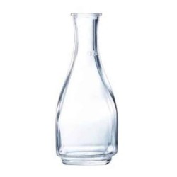 Καράφα γυάλινη με τετράγωνο πάτο 500ml Carre