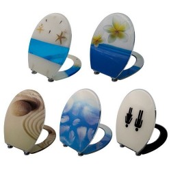 Καπάκι τουαλέτας polyresin 43x36εκ.