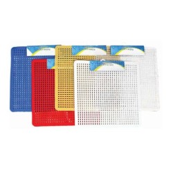 Βεντούζα μπάνιου αντιολισθητική PVC 50x50εκ. Δίχτυ