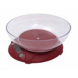 Ζυγαριά κουζίνας με καλαθάκι πλαστική έως 5κιλά