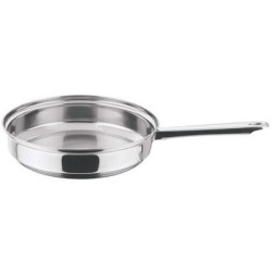 Τηγάνι ανοξείδωτο 18/10 επαγωγικό 24x6εκ. Icona