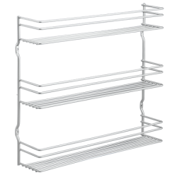 Ραφιέρα επιτοίχια polytherm 3όροφη για βαζάκια 36x8x32εκ. Pepito