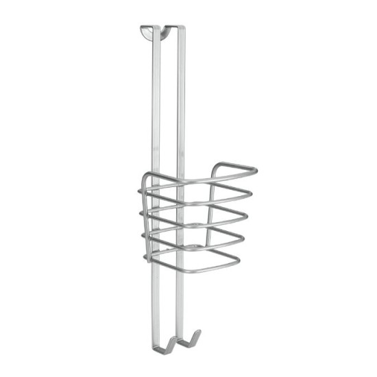 Θήκη κρεμαστή για σεσουάρ/μασιά μαλλιών μεταλλική Oasis