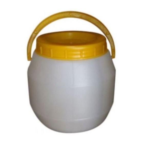 Δοχείο αποθήκευσης πλαστικό με χερούλι 2L για μέλι 3L