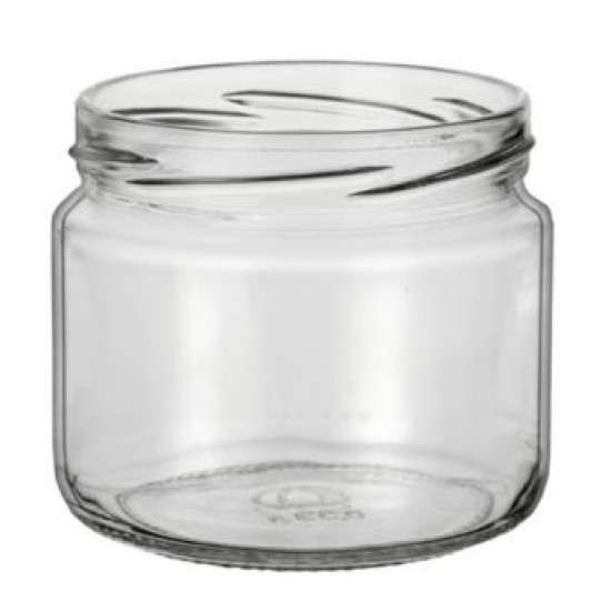 Βάζο γυάλινο κομπόστας 380ml Φ82