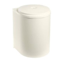 Καλάθι ντουλαπιού πλαστικό μπεζ με σχοινάκι 32,5x27,5x33,5εκ. 13L