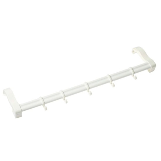 Κρεμάστρα πόρτας πλαστική 5 γάντζοι 57εκ.