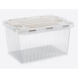 Κουτί αποθήκευσης πλαστικό 38x26x28εκ. 10L