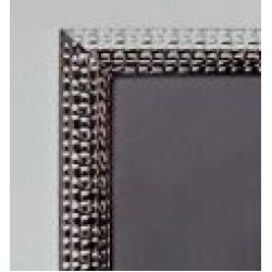 Κορνίζα μεταλλική/επάργυρη με σκάλισμα 13x18εκ. 13614