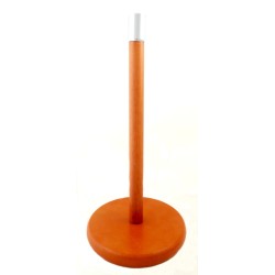 Βάση για χαρτί κουζίνας ξύλινη καρυδί