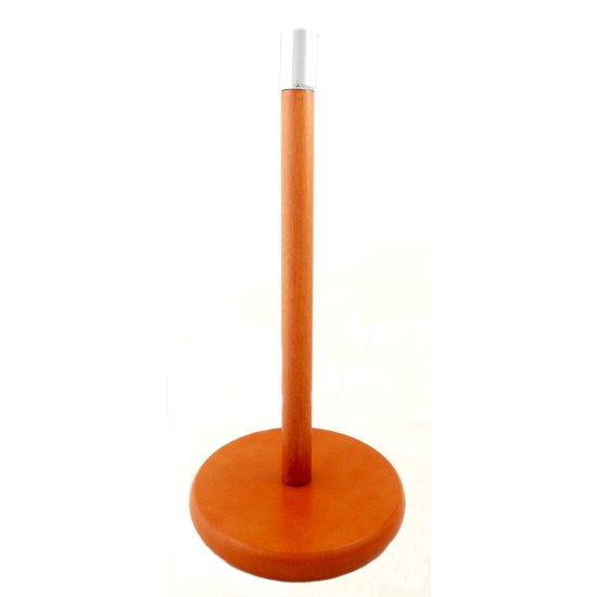 Βάση για χαρτί κουζίνας ξύλινη καρυδί