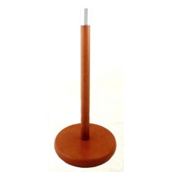 Βάση για χαρτί κουζίνας ξύλινη καστανί