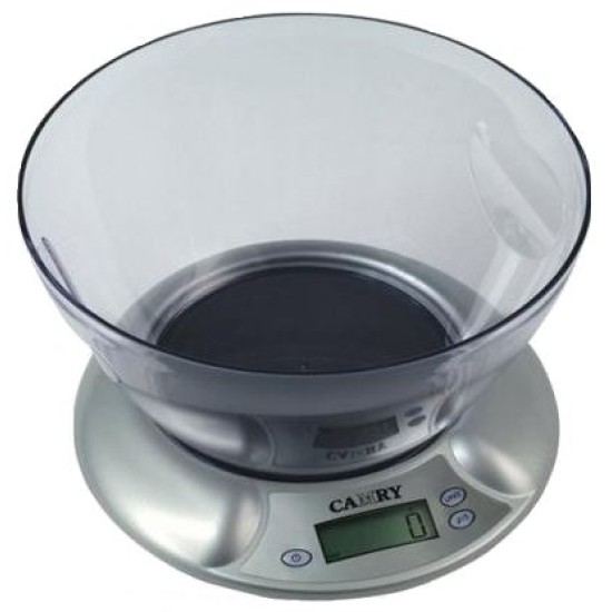 Ζυγαριά κουζίνας ηλεκτρονική με κάδο 5κιλά/2γρ.