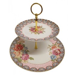 Ορντεβιέρα 2όροφη πορσελάνης 27x24εκ.