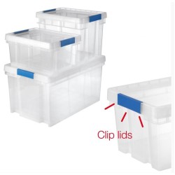 Κουτί αποθήκευσης πλαστικό βαρέως τύπου 40x30x20εκ. 20L Heavy Duty