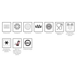 Γαλατιέρα ηλεκτρική αντικολλητική 3mm 18εκ. 2.1L Iris Granite