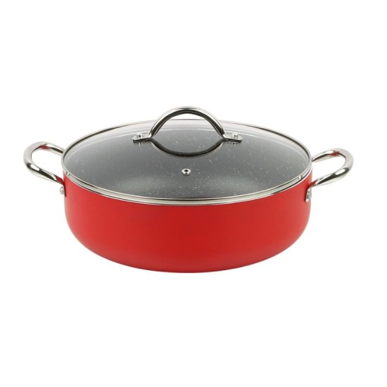 Ημίχυτρα ηλεκτρική αντικολλητική 3mm 28εκ. 5.2L Iris Granite