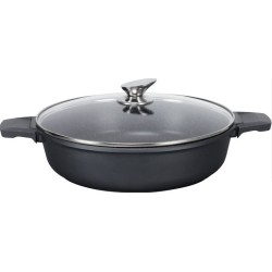 Ημίχυτρα αντικολλητική επαγωγική 4mm 32x8,6εκ. 5.8L Premium Lava