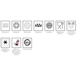 Γαλατιέρα αντικολλητική επαγωγική με χείλος 18x8,5εκ. 1.7L Premium Lava