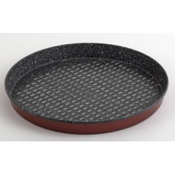 Ταψί πίτσας αντικολλητικό διάτρητο 28x2εκ. Hermes