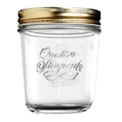 Βάζο αποθήκευσης τροφίμων με μεταλλικό καπάκι 32cl Quattro Stagioni