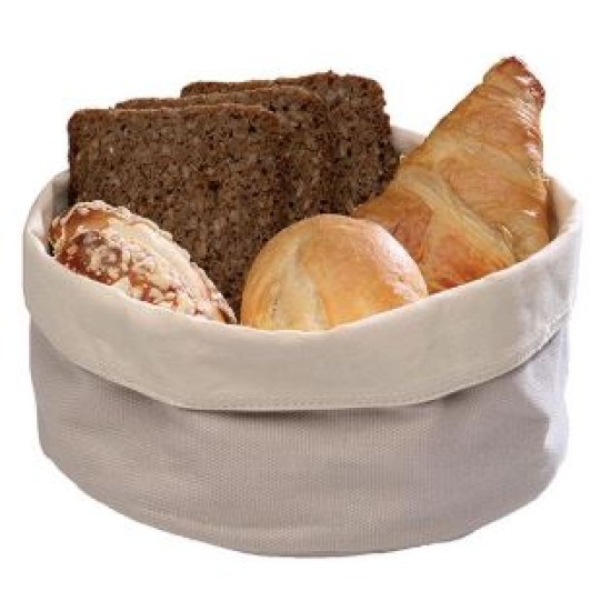 Ψωμιέρα-καλαθάκι υφασμάτινη μπεζ 20εκ.
