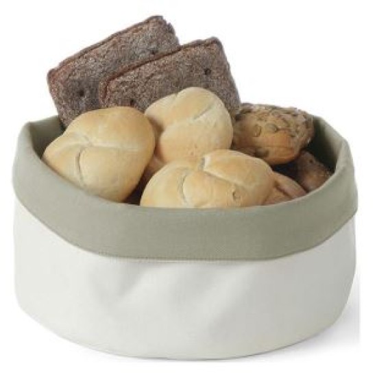 Ψωμιέρα-καλαθάκι βαμβακερή μπεζ 25x16εκ.