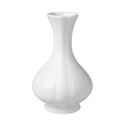 Ανθοδοχείο πορσελάνης με σκάλισμα Υ14εκ. Floral