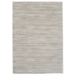 Σετ 6 σουπλά πλαστικά PVC ασημί γεωμετρικά σχέδια 45x30εκ.