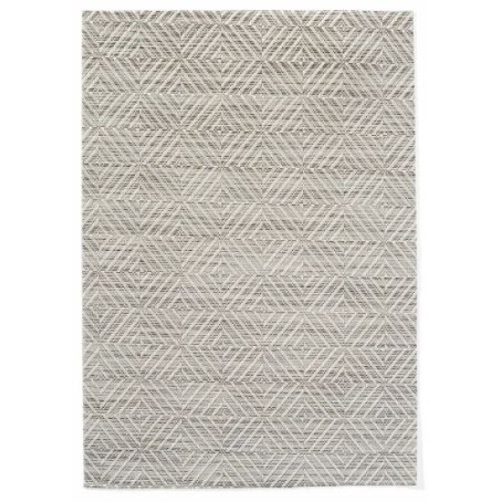 Σετ 6 σουπλά πλαστικά PVC ασημί γεωμετρικά σχέδια 45x30εκ.