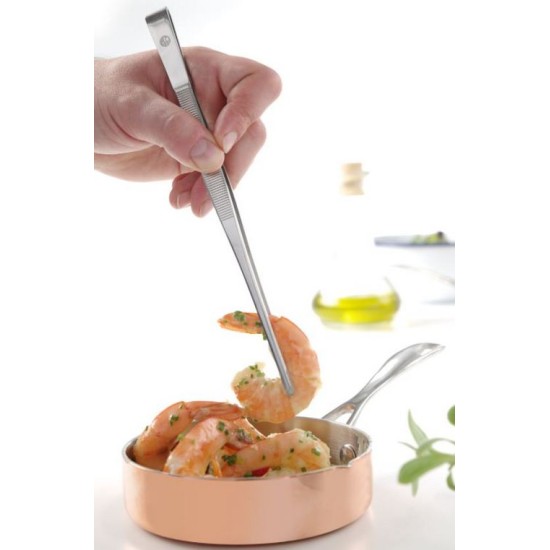 Λαβίδα σεφ γενικής χρήσης ανοξείδωτη 18/0 16εκ.