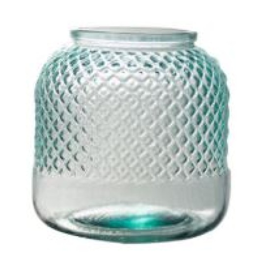 Ανθοδοχείο γυάλινο 19x19εκ. 3.3L Diamante