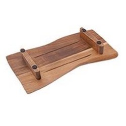 Πλατώ σερβιρίσματος ξύλο ακακίας 35x20x5,8εκ.