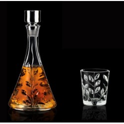 Σετ λικέρ 7 τεμαχίων κρυστάλλινο Laurus