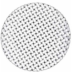 Σετ 6 πιάτα γλυκού γυάλινα με σκάλισμα 15εκ. ΨΑΘΑ