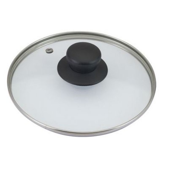 Καπάκι πυρίμαχο με βαλβίδα και μεταλλικό στεφάνι 26εκ.