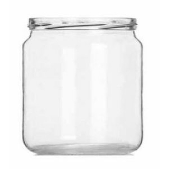 Βάζο γυάλινο Φ82 530ml