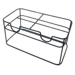 Βάση συρμάτινη για 2 δοχεία 4L 33x16,5x15,5εκ.