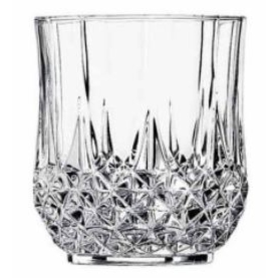 Ποτήρι κρασιού με σκάλισμα τύπου Loxan 230ml