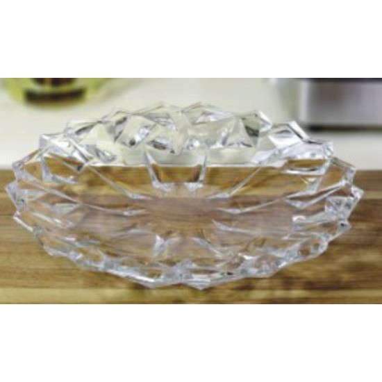 Πιατέλα γυάλινη 33,5εκ. Rocks