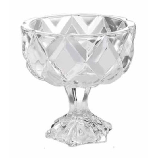 Κουπ με πόδι γυάλινο 17,5x18εκ. Vogue