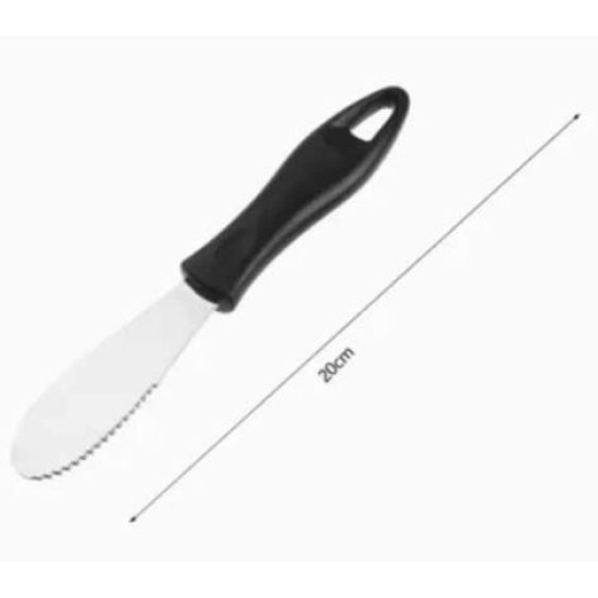 Σπάτουλα-παλέτα ανοξείδωτη 8εκ.