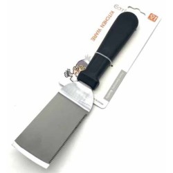 Σπάτουλα-μαχαίρι ανοξείδωτη σπαστή με πλαστική λαβή 24,5εκ.