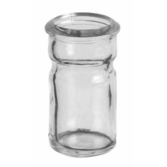 Θήκη για οδοντογλυφίδες γυάλινη 3x6εκ.