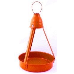 Δίσκος καφενείου αλουμινίου χρωματιστός 34x50εκ.