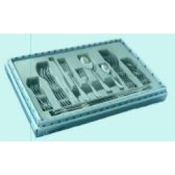 Σετ 30 μαχαιροπίρουνα ανοξείδωτα 18/0 Porto Gold Shiny