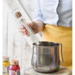 Θερμόμετρο καραμέλας με πλέγμα και γάντζο από 80°C έως 180°C