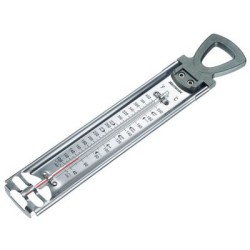 Θερμόμετρο μαρμελάδας/σιρόπι ανοξείδωτο από -40°C έως 200°C 30,4x5,1x1,7εκ.