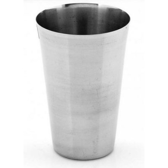 Ποτήρι ανοξείδωτο κωνικό 12oz