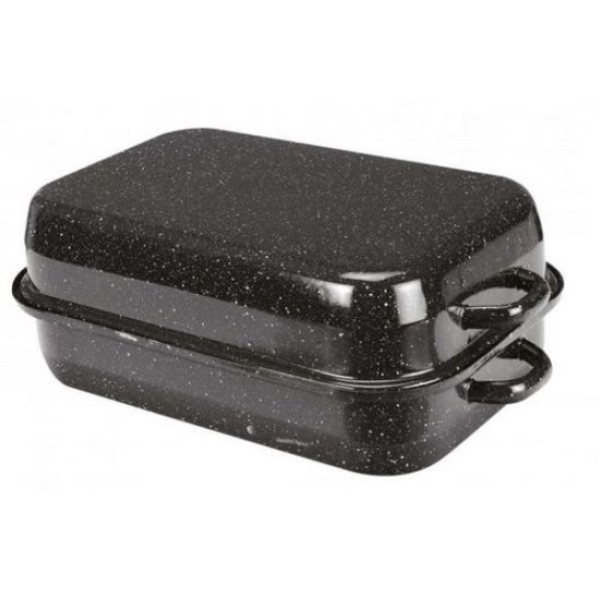 Γάστρα εμαγιέ ορθογώνια 32x22x14εκ.